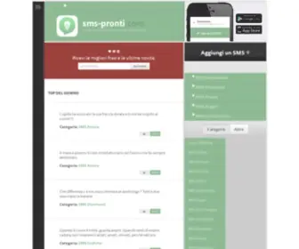 SMS-Pronti.com(Frasi d'Amore) Screenshot