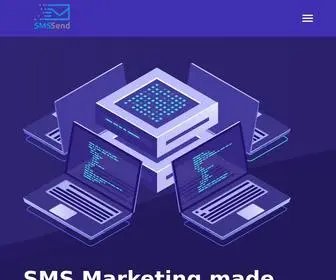 SMS-Send.co(SMS Marketing Made Simple) Screenshot