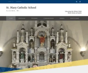 Smsalgoma.com(Mary School) Screenshot