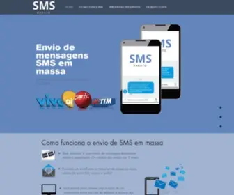 SMsbarato.com.br(Sistema de envio de SMS em massa) Screenshot