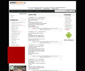 SMsbuzz.in(Indias First All Language(English) Screenshot