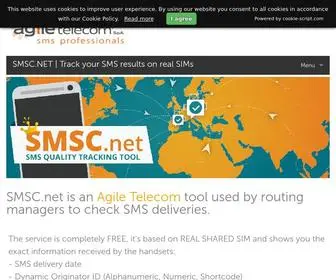 SMSC.net(Track your SMS results on real SIMs) Screenshot