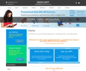 SMscart.co.in(Digital Marketing Service Provider) Screenshot