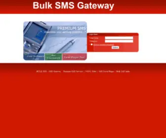 SMScgateway.com(BULK SMS) Screenshot