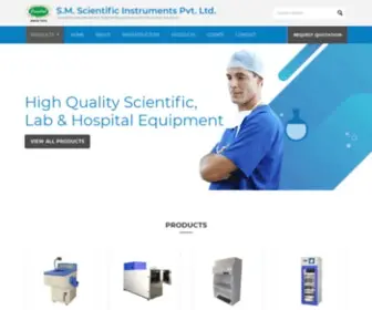 SMscientific.com(SM Scientific Instruments) Screenshot