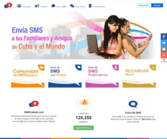 SMscubano.com(SMS Cubano) Screenshot