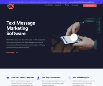 SMSdroid.net(Text Message Marketing) Screenshot
