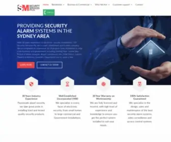 Smsecurity.com.au(Alarm-Company-Installing) Screenshot