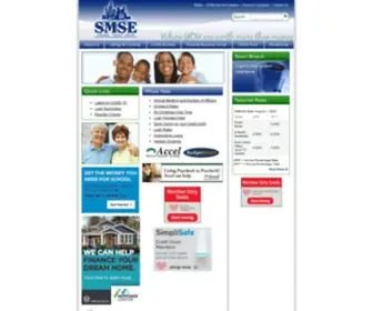 Smsefcu.com(The Southeast Michigan State EFCU) Screenshot