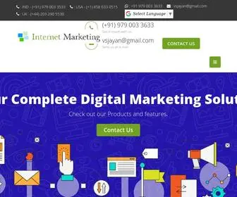 Smsemailmarketing.in(Internet Marketing Company) Screenshot