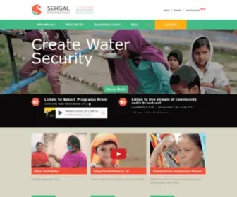 SMsfoundation.org(Sehgal Foundation) Screenshot
