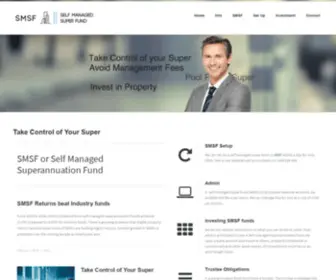 SMSfselfmanagedsuperfund.com.au(Self managed super fund or SMSF) Screenshot