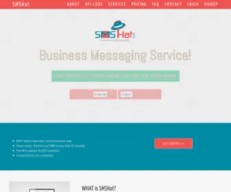 SMshat.com(Bulk SMS Messaging Service for Your Business in UAE) Screenshot