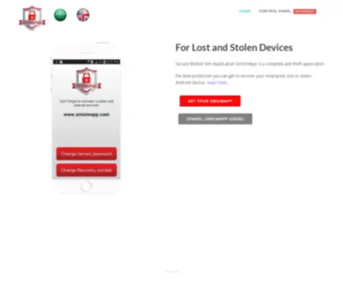 Smsimapp.net(SmSimApp-Secure Mobile SIM Application) Screenshot