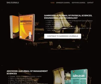 SMsjournals.com(School of Management and Sciences Journals) Screenshot