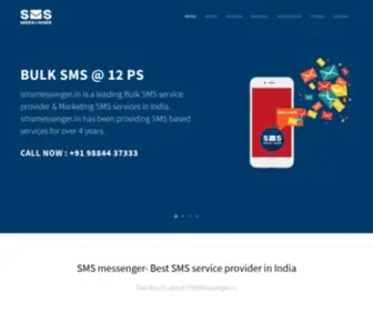 SMsmessenger.in(SMS Service Provider in India) Screenshot