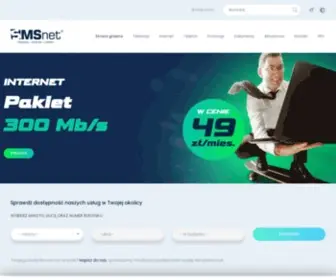 SMsnet.pl(Internet kablowy stacjonarny) Screenshot