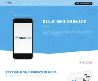 SMsnix.com(Bulk SMS Service in India) Screenshot