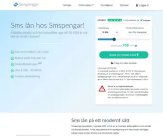 SMspengar.se(Sms lån upp tillkr) Screenshot