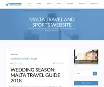 SMsportnet.com(Malta Travel and Sports Website) Screenshot