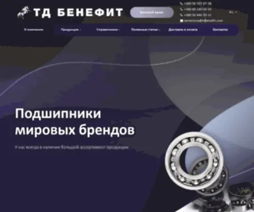 SMSsbearing.com(Подшипниковые) Screenshot