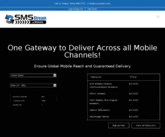 SMSStream.com(Send Better SMS) Screenshot