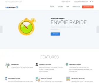 SMssuando.com(La platforme de messagerie au burkina faso) Screenshot