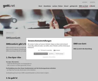 SMsvongott.de(Gott.net SMSvonGott) Screenshot