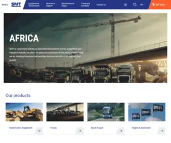 SMT-Group.com(SMT Africa) Screenshot