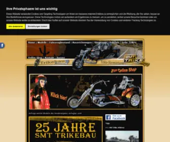 SMT-Trike.de(Trike von SMT Trike Fahrzeugbau... Herzlich Willkommen bei SMT Trike) Screenshot