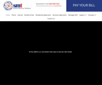 Smtel.com(Southern Montana Telephone) Screenshot