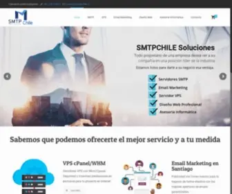 SMTPchile.cl(Marketing Digital) Screenshot