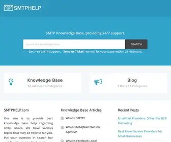 SMTphelp.com(SMTP Knowledge Base) Screenshot