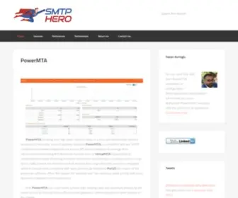 SMTphero.com(PowerMTA Administration Service) Screenshot