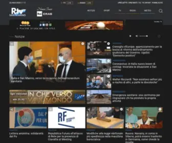 SMTvsanmarino.sm(Radio e Televisione della Repubblica di San Marino) Screenshot