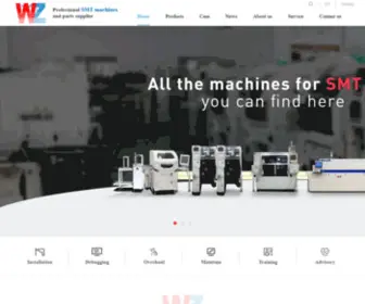 SMtwenzhan.com(Quality SMT Pick And Place Machine & SMT Reflow Oven factory from China) Screenshot