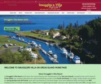 Smuggler.com(Smuggler's Villa on Orcas Island) Screenshot