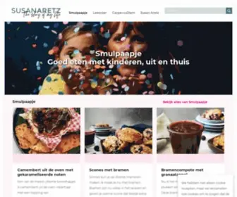 Smulpaapje.nl(Voor lekker eten met kinderen) Screenshot