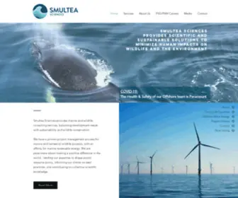 Smulteasciences.com(Smultea Sciences) Screenshot