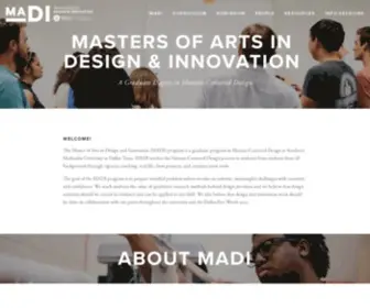 Smumadi.com(Master of Arts in Design and Innovation) Screenshot