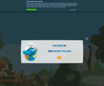 Smurfs.com(The Smurfs) Screenshot