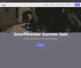 Smurfwrecker.com(Cheap External CSGO Hacks) Screenshot