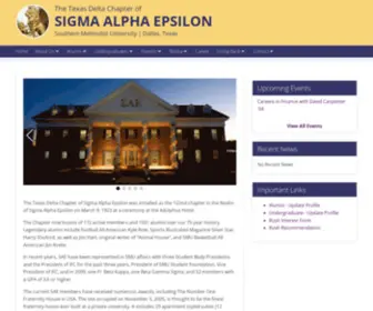 Smusae.org(Texas Delta of Sigma Alpha Epsilon) Screenshot