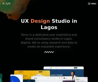 SmuvCreative.com(A UI/UX and Brand Identity Design Agency in Lagos) Screenshot