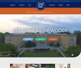 SMWC.edu(Catholic Liberal Arts College) Screenshot