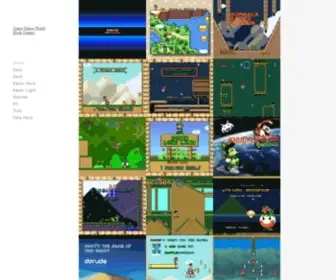SMwgames.com(Super Mario World Hacks Games) Screenshot