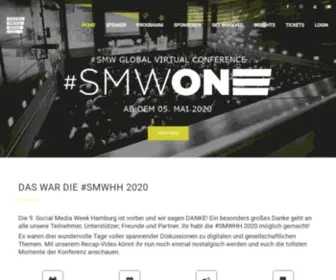 SMwhamburg.com(#SMWHH 2021) Screenshot