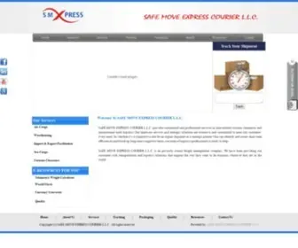 SMXCC.com(Safe Move Express Couriers) Screenshot