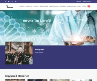 SMYrnatipdergisi.com(Smyrna Tıp Dergisi) Screenshot