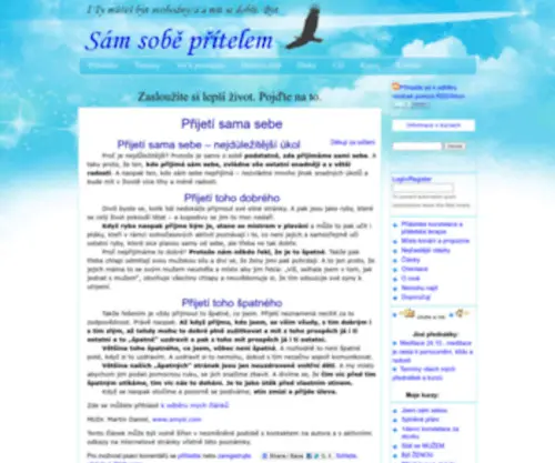 SMYSL.com(Lepší život) Screenshot